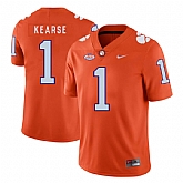 Clemson Tigers 1 Jayron Kearse Orange Nike College Football Jersey Dzhi,baseball caps,new era cap wholesale,wholesale hats